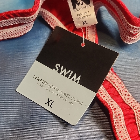 N2N XP3 X-Treme G Red Swim Thong - Picture 4 of 8